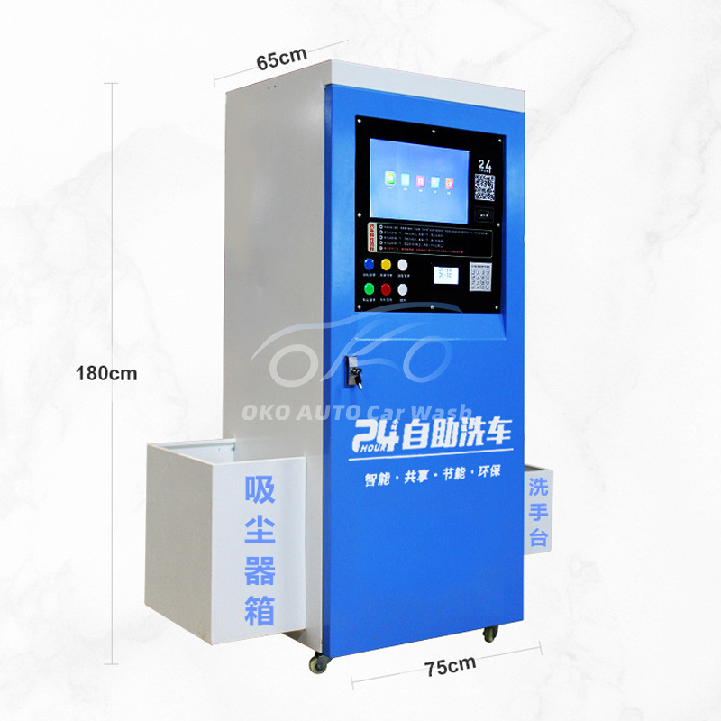 Automatic Coin/card Operated Car Wash Self Service Station/self Service Steam Cleaning Gun